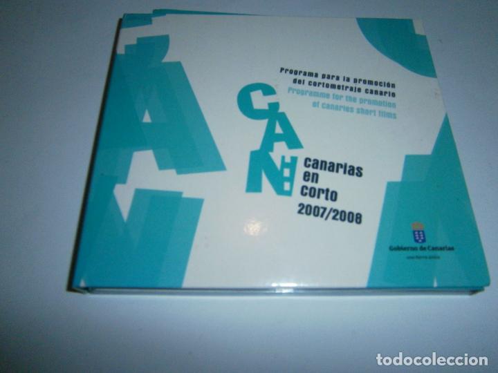 Cine: CD - DVD - CANARIAS EN CORTO 2007/2008 - PROGRAMA PARA LA PROMOCION DEL CORTOMETRAJE CANARIO