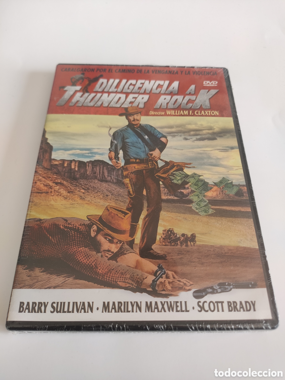 Cine: JB68 diligencia a thunder rock DVD NUEVO PRECINTADO