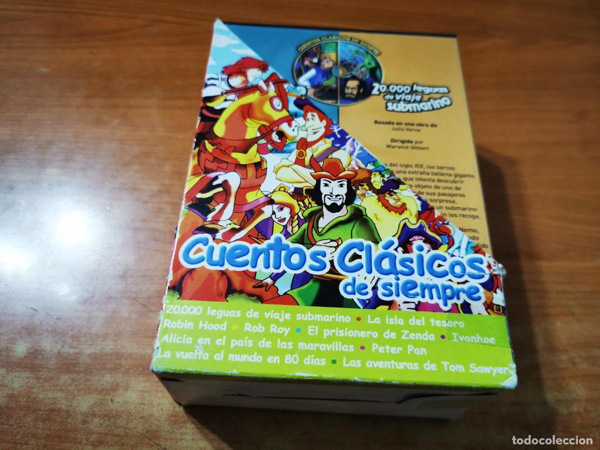 Cine: CUENTOS CLASICOS DE SIEMPRE PACK 5 DVD 2003 ESPA&Ntilde;A PETER PAN ALICIA EN EL PAIS DE LAS MARAVILLAS