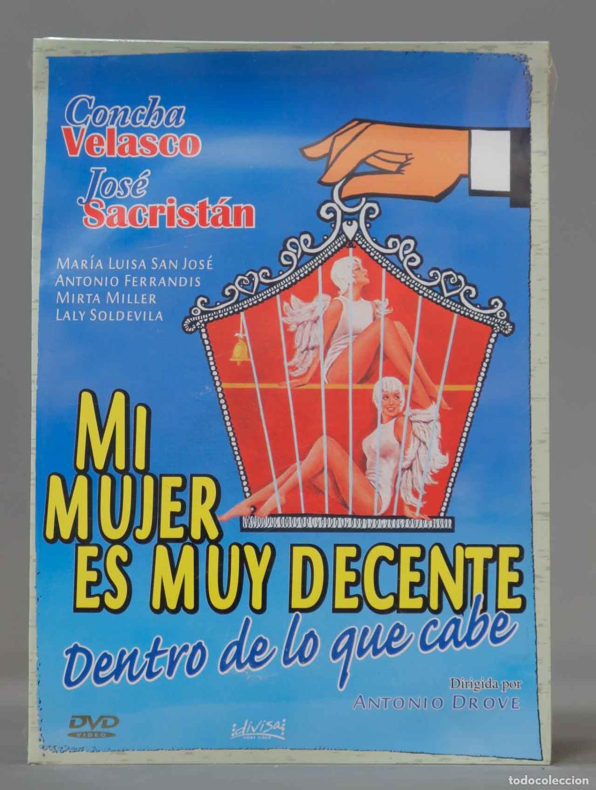 Cinema: DVD. MI MUJER ES MUY DECENTE. PRECINTADO