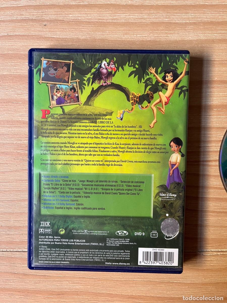 Cine: DVD12. EL LIBRO DE LA SELVA 2 DVD - Foto 2