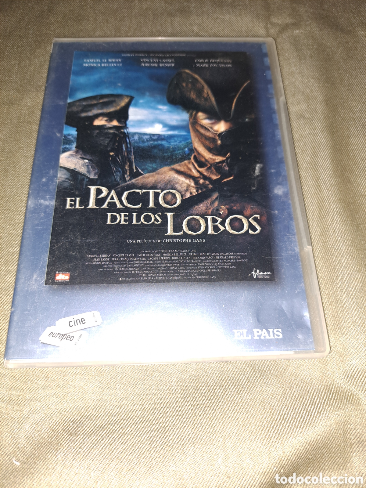 Cine: DVD EL PACTO DE LOS LOBOS - Foto 1