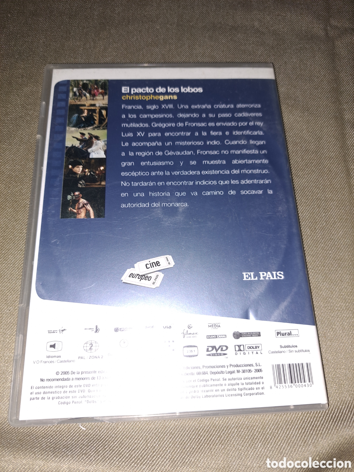 Cine: DVD EL PACTO DE LOS LOBOS - Foto 3