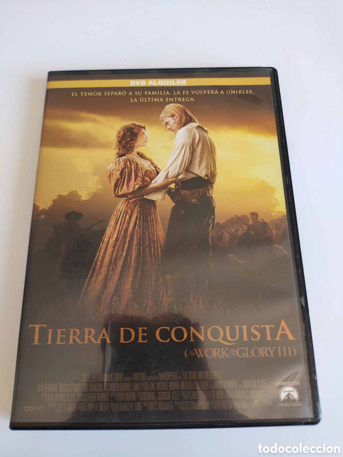 Cine: V163 tierra de conquista DVD PROCEDENTE DE VIDEOCLUB