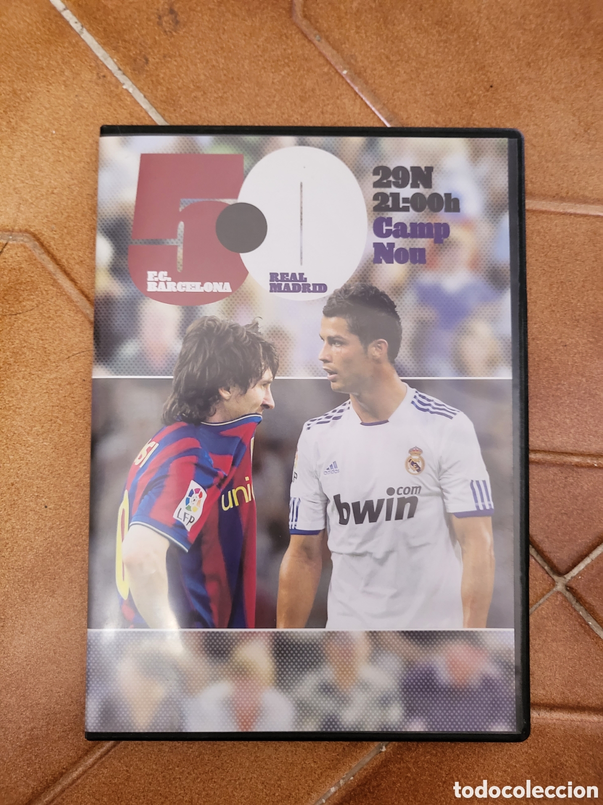 Cine: DVD F C BARCELONA 5 - REAL MADRID 0 29 N 21 : 00 HS CAMP NOU