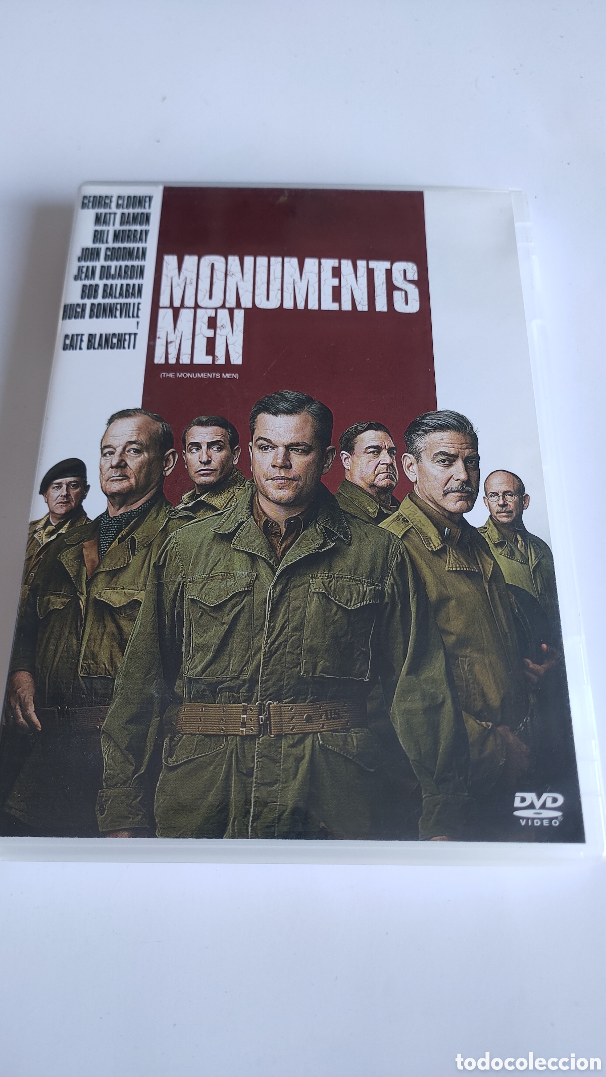 Cine: V62 monuments men DVD PROCEDENTE DE VIDEOCLUB