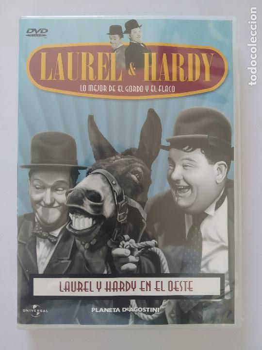Cinema: DVD LAUREL Y HARDY EN EL OESTE - LO MEJOR DE EL GORDO Y EL FLACO (CP1)