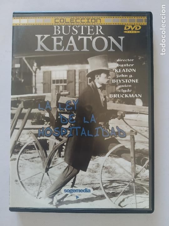 Cinema: DVD LA LEY DE LA HOSPITALIDAD - COLECCION BUSTER KEATON (CY1)