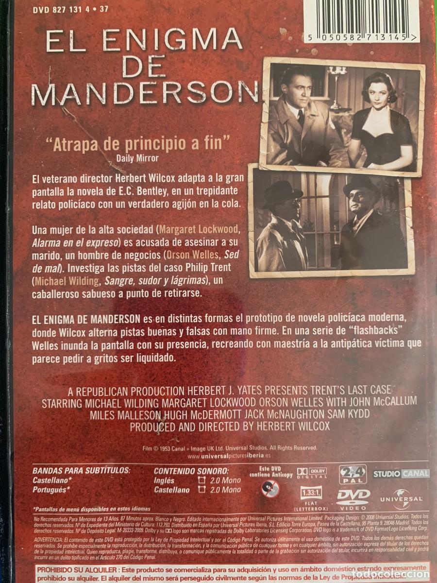 Cine: EL ENIGMA MANDERSON - Foto 2