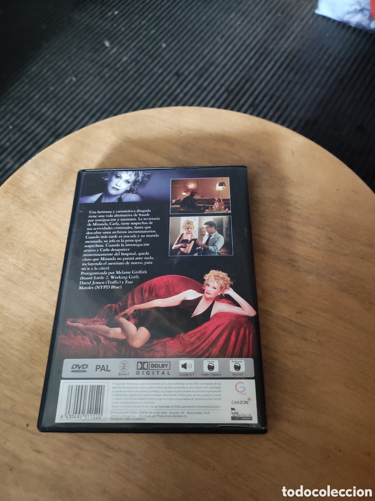 Cine: Seducci&oacute;n Letal (DVD) - Foto 2