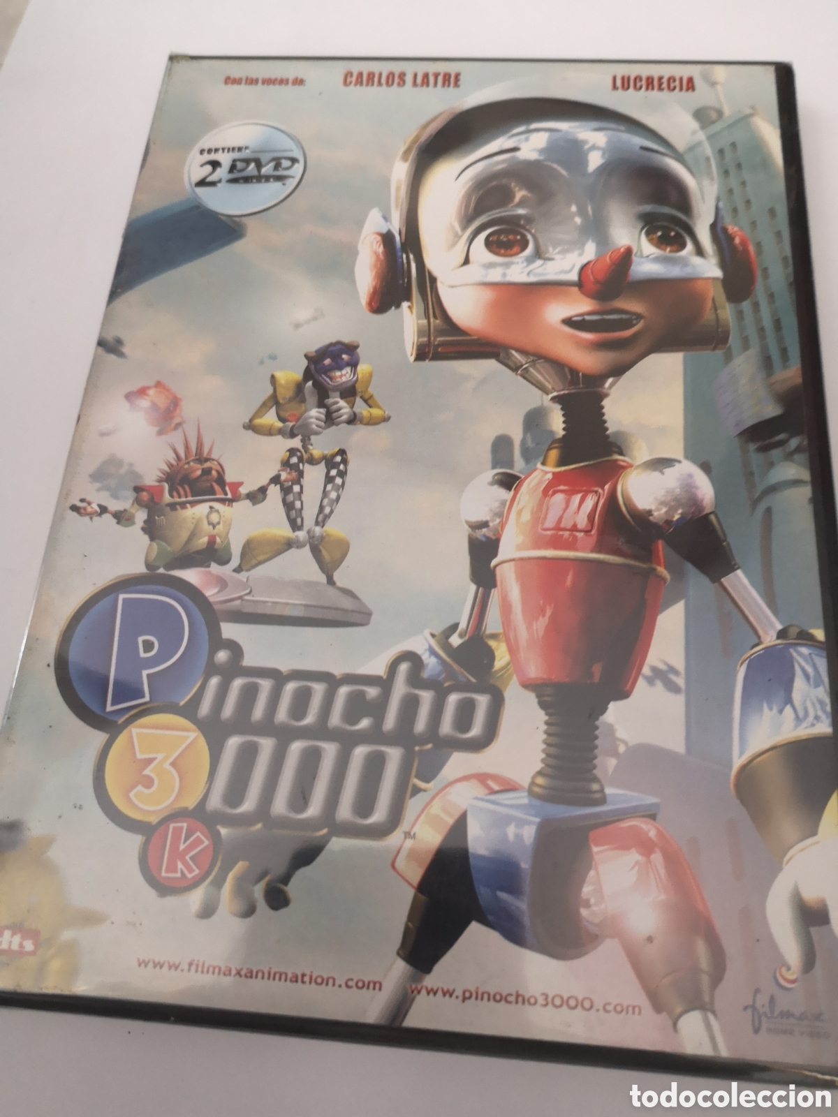 Cine: Pinocho 3000 2 DVD nueva