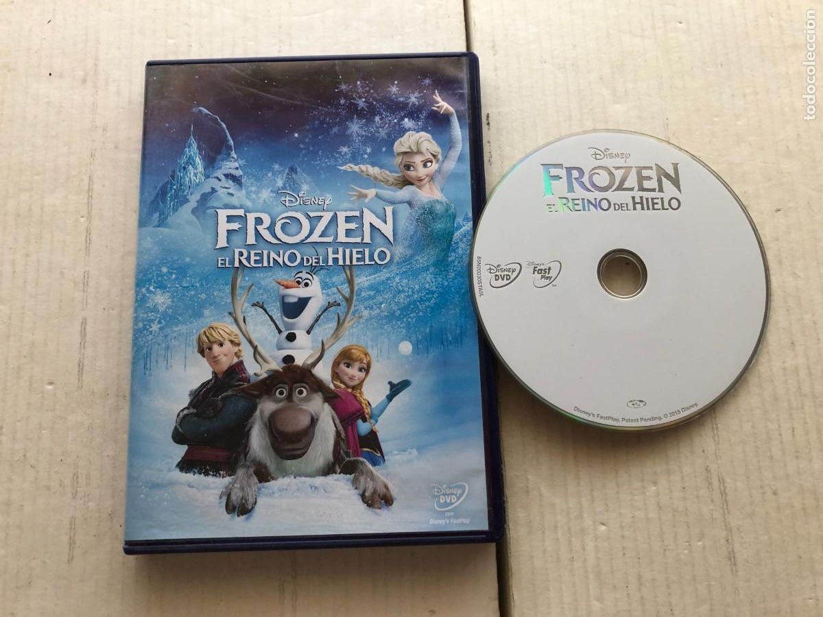 Cine: FROZEN EL REINO DE HIELO - DISNEY - PELICULA DVD KREATEN