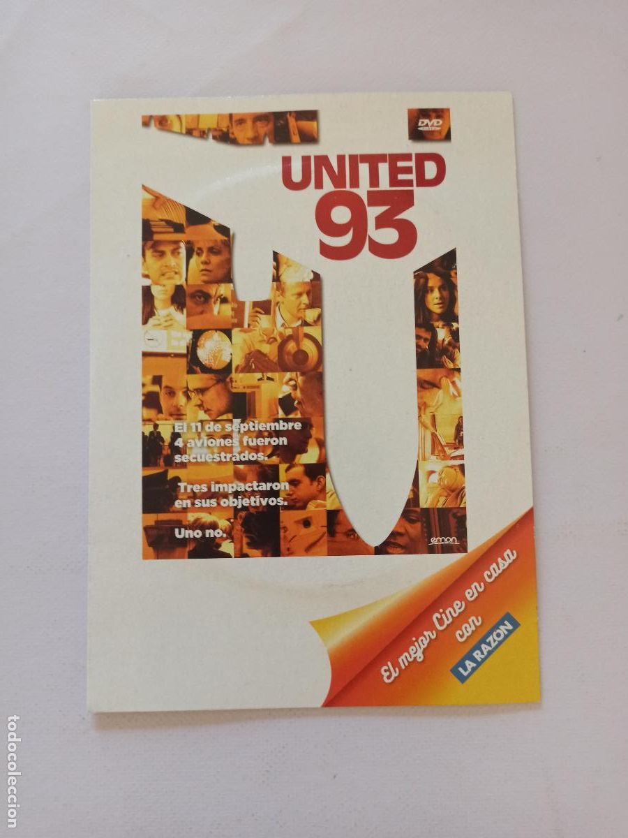 Kino: DVD UNITED 93 - FUNDA FINA CARTON (019)