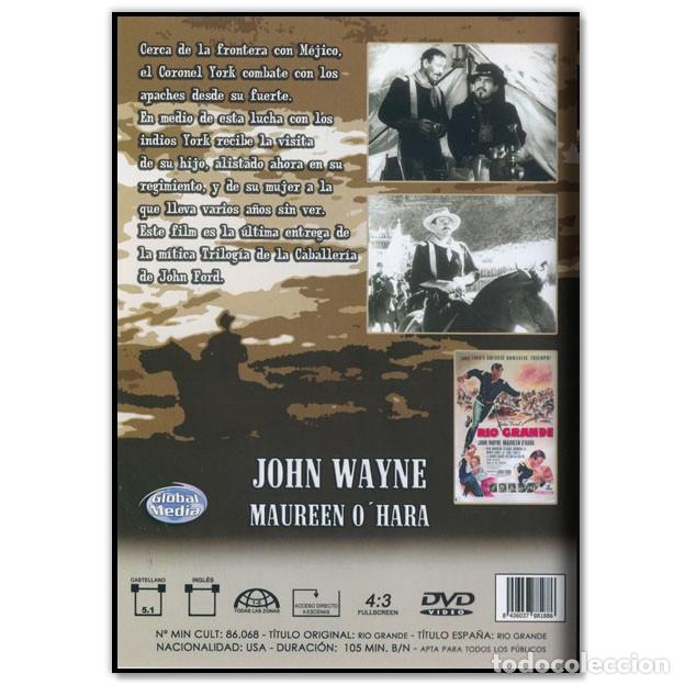 Cine: R&Iacute;O GRANDE John Wayne DVD - Foto 2