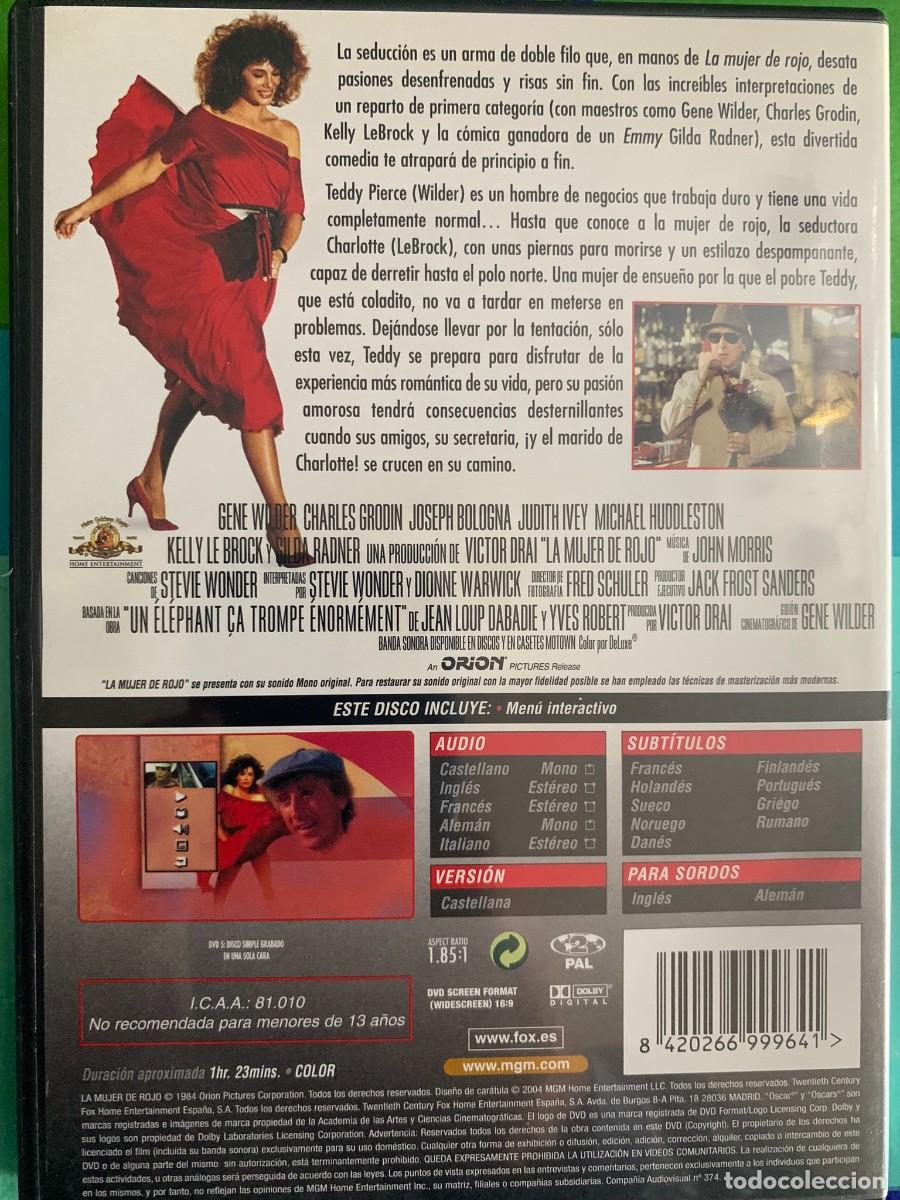 Cine: LA MUJER DE ROJO - Foto 2