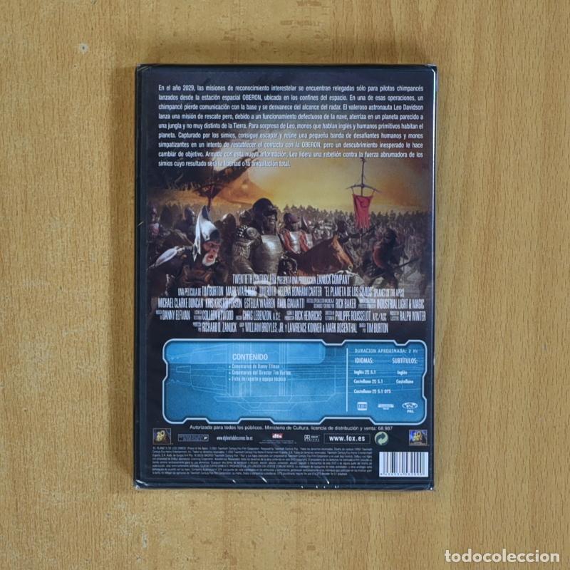 Cine: EL PLANETA DE LOS SIMIOS - DVD - Foto 2