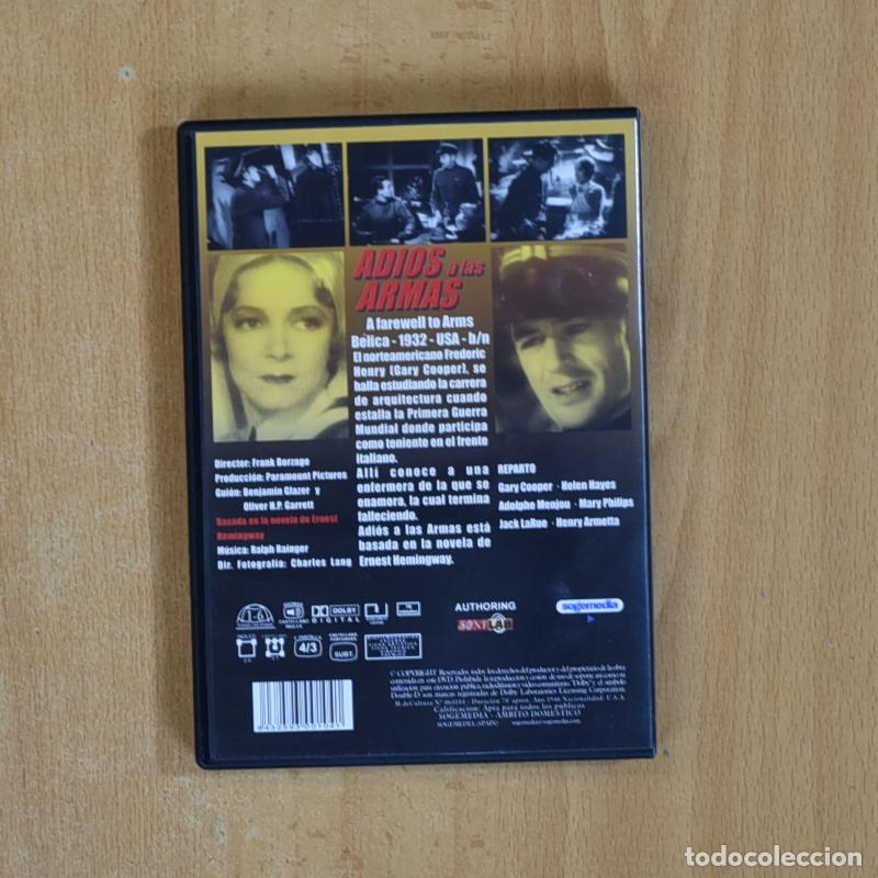 Cine: ADIOS A LAS ARMAS - DVD - Foto 2