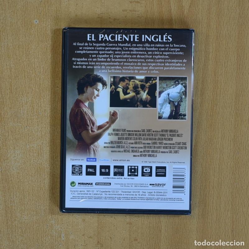 Cine: EL PACIENTE INGLES - DVD - Foto 2