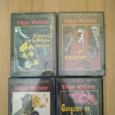 Cine: LOTE 5 DVDS DE CINE DE MISTERIO EDGAR WALLACE (4 PRECINTADOS)