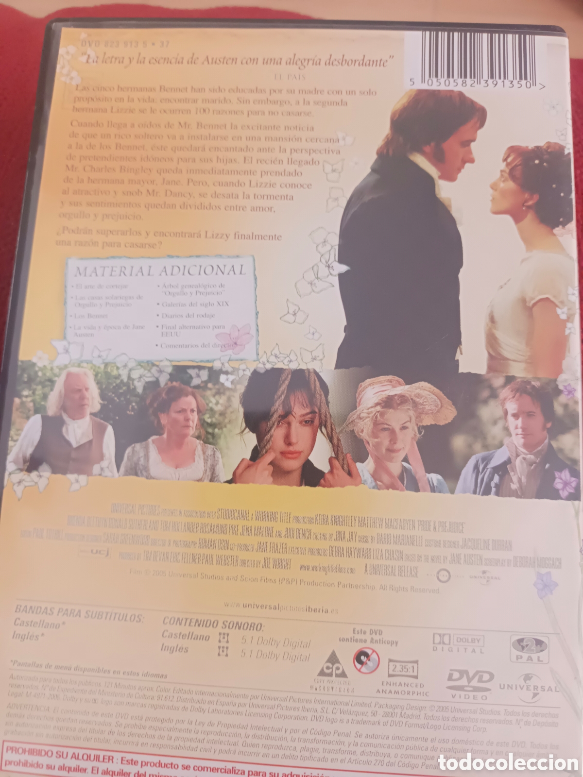 Cine: Dvd - Orgullo y prejuicio - Foto 2