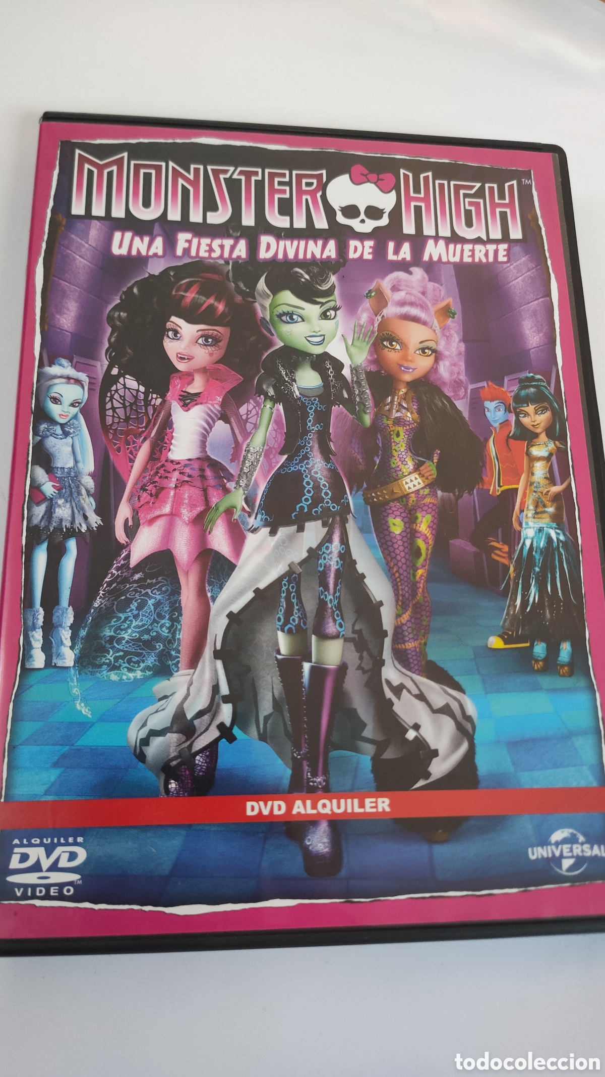 Cine: V171 Monster high una fiesta divina DVD PROCEDENTE DE VIDEOCLUB