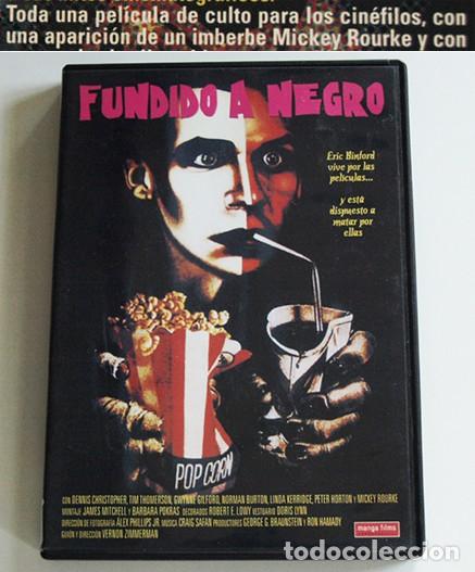 Cine: FUNDIDO A NEGRO DVD PEL&Iacute;CULA SUSPENSE D. CHRISTOPHER BURTON MICKEY ROURKE ZIMMERMAN - CIN&Eacute;FILO ACOSO