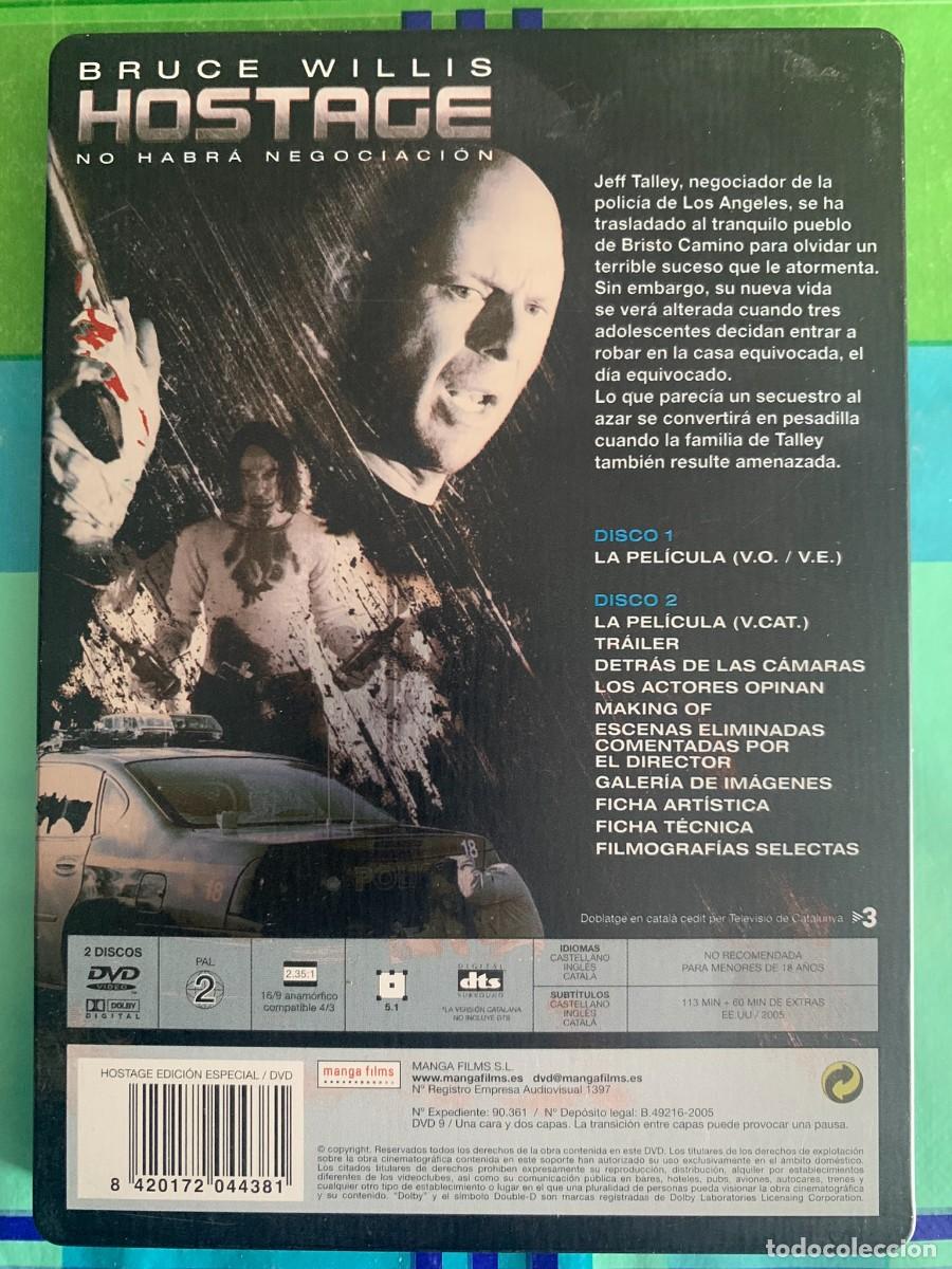 Cine: HOSTAGE - EDICION COLECCIONISTA - Foto 2