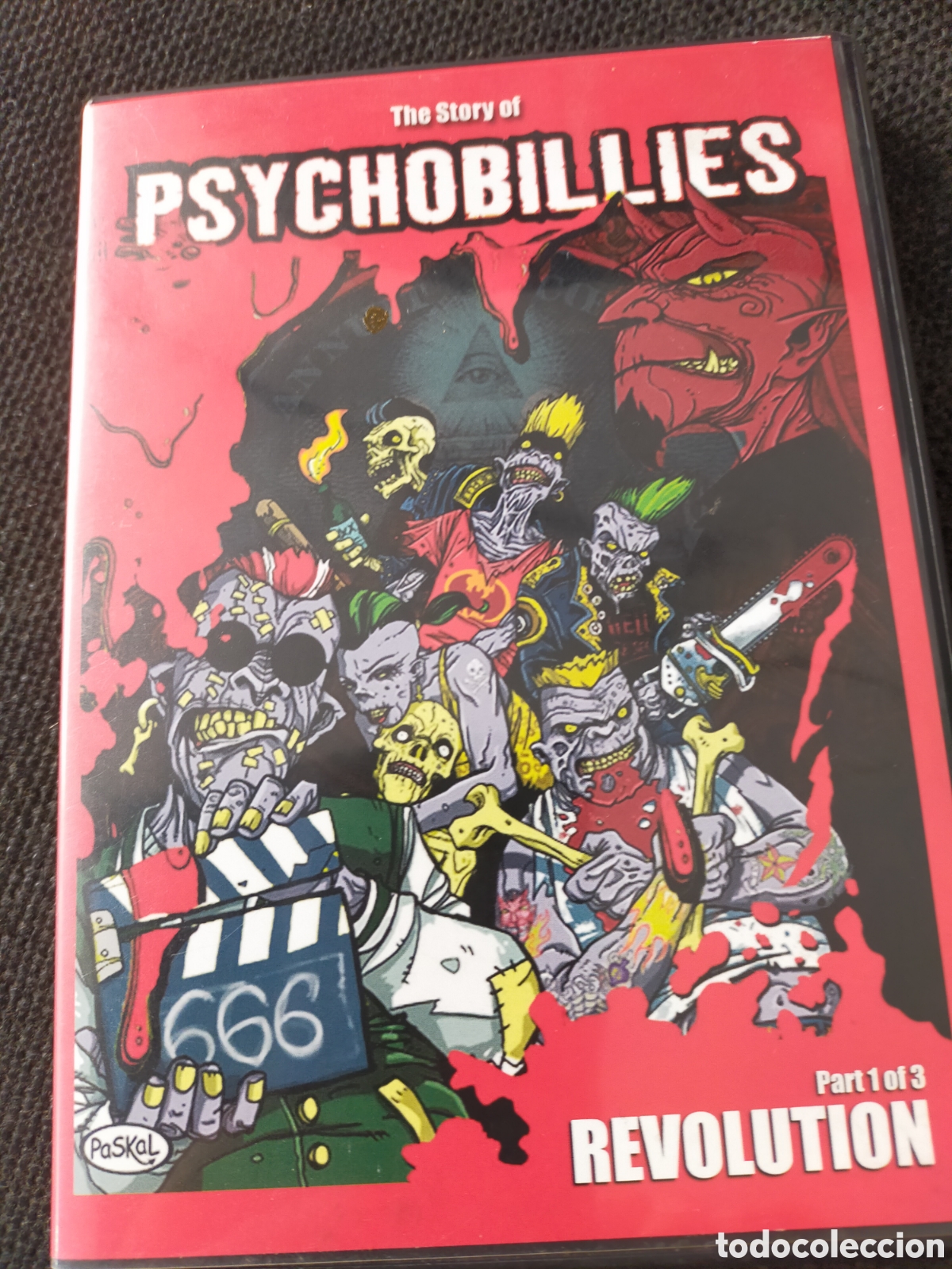 Cinema: THE STORY OF PSYCHOBILLIES REVOLUTION DVD BUEN ESTADO