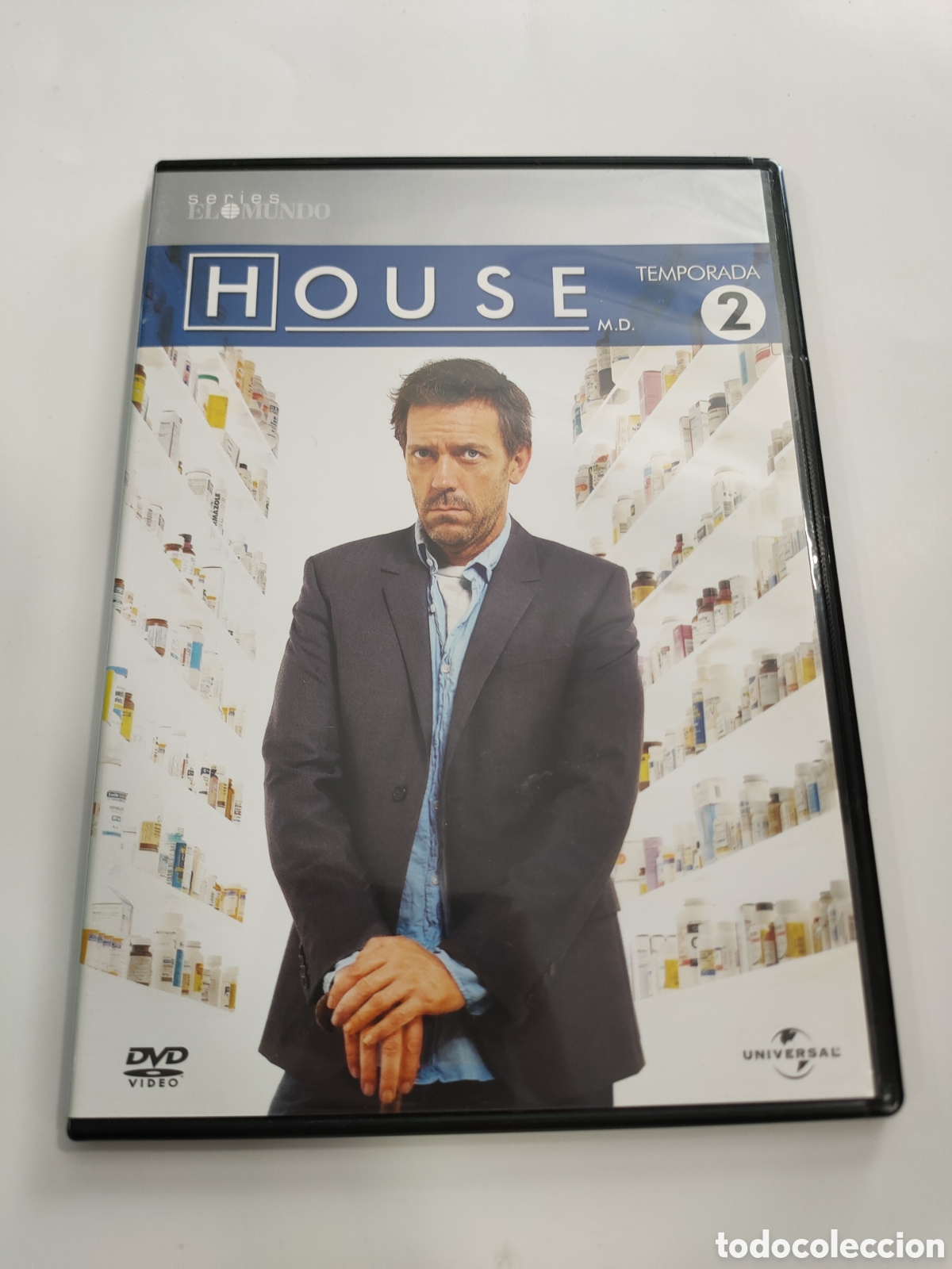 Kino: DVS18 House temp.2 disco 9 DVD TAPA FINA SEGUNDAMANO