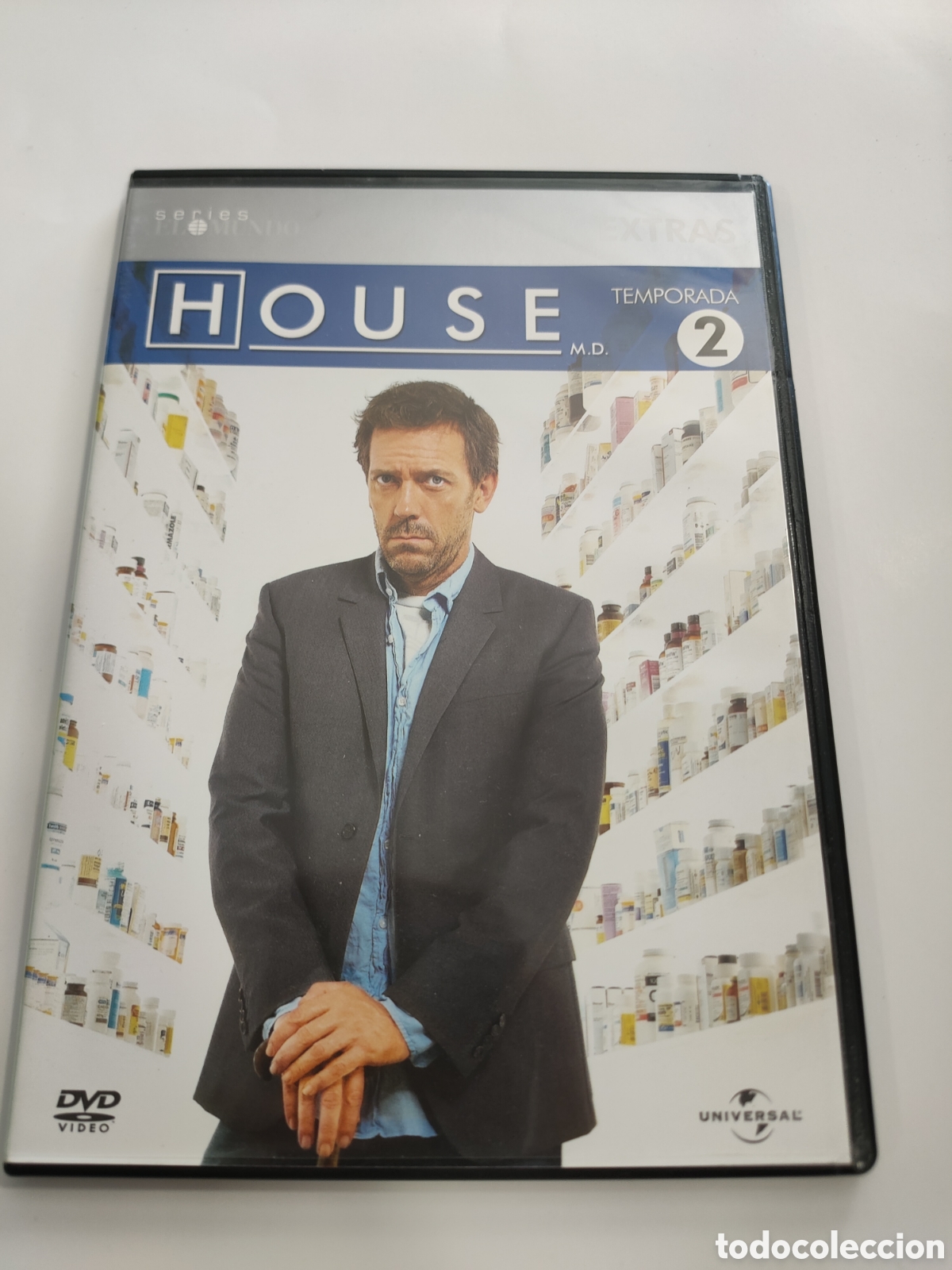 Cinema: DVS27 House temp.2 extras DVD TAPA FINA SEGUNDAMANO