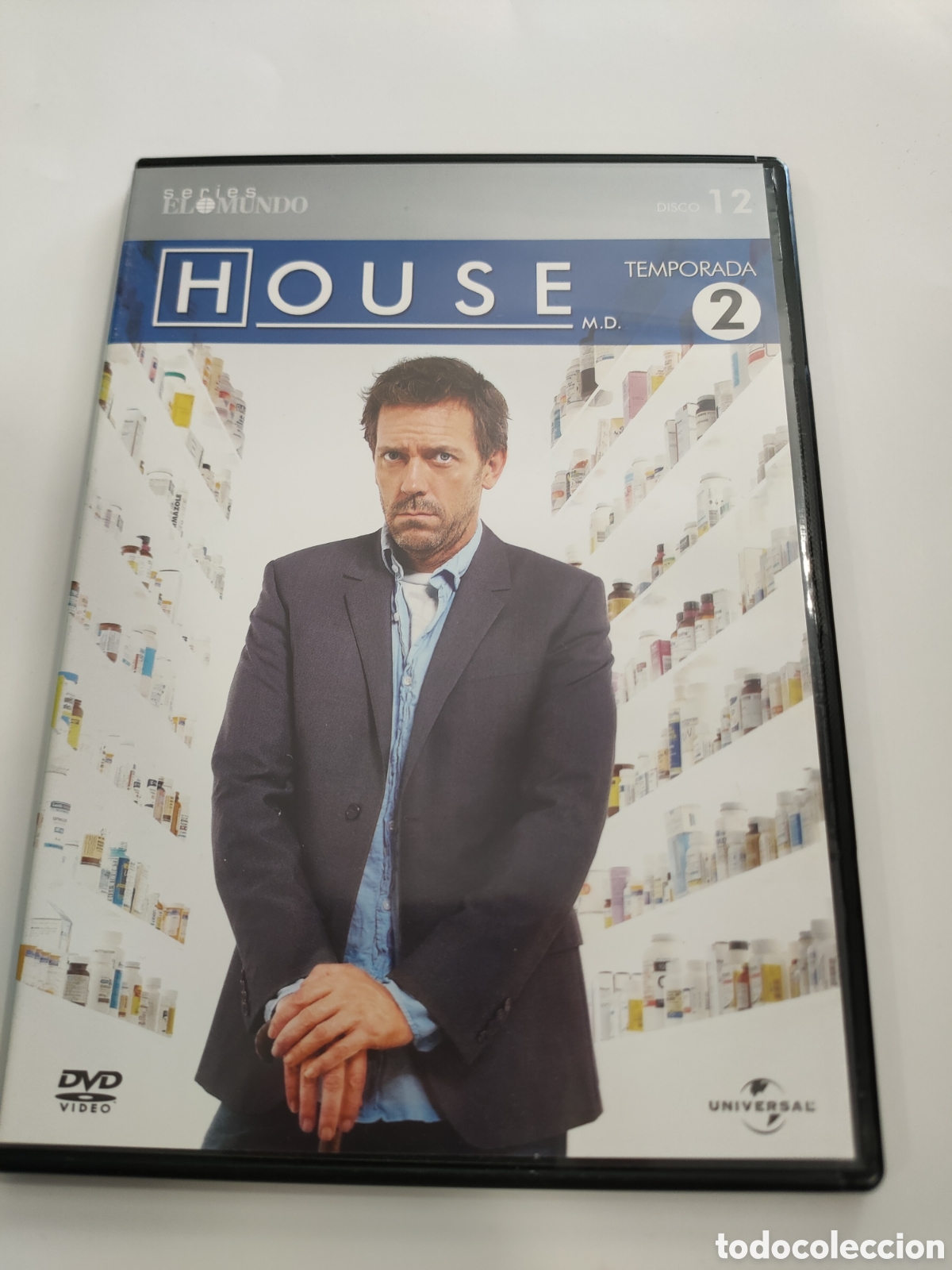Kino: DVS27 House temp.2 disco 12 DVD TAPA FINA SEGUNDAMANO