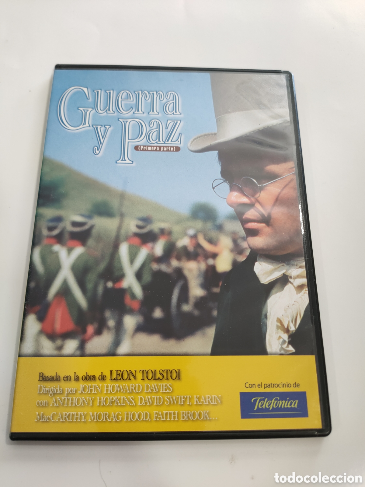 Cinema: DVS27 guerra y paz parte 1 DVD TAPA FINA SEGUNDAMANO