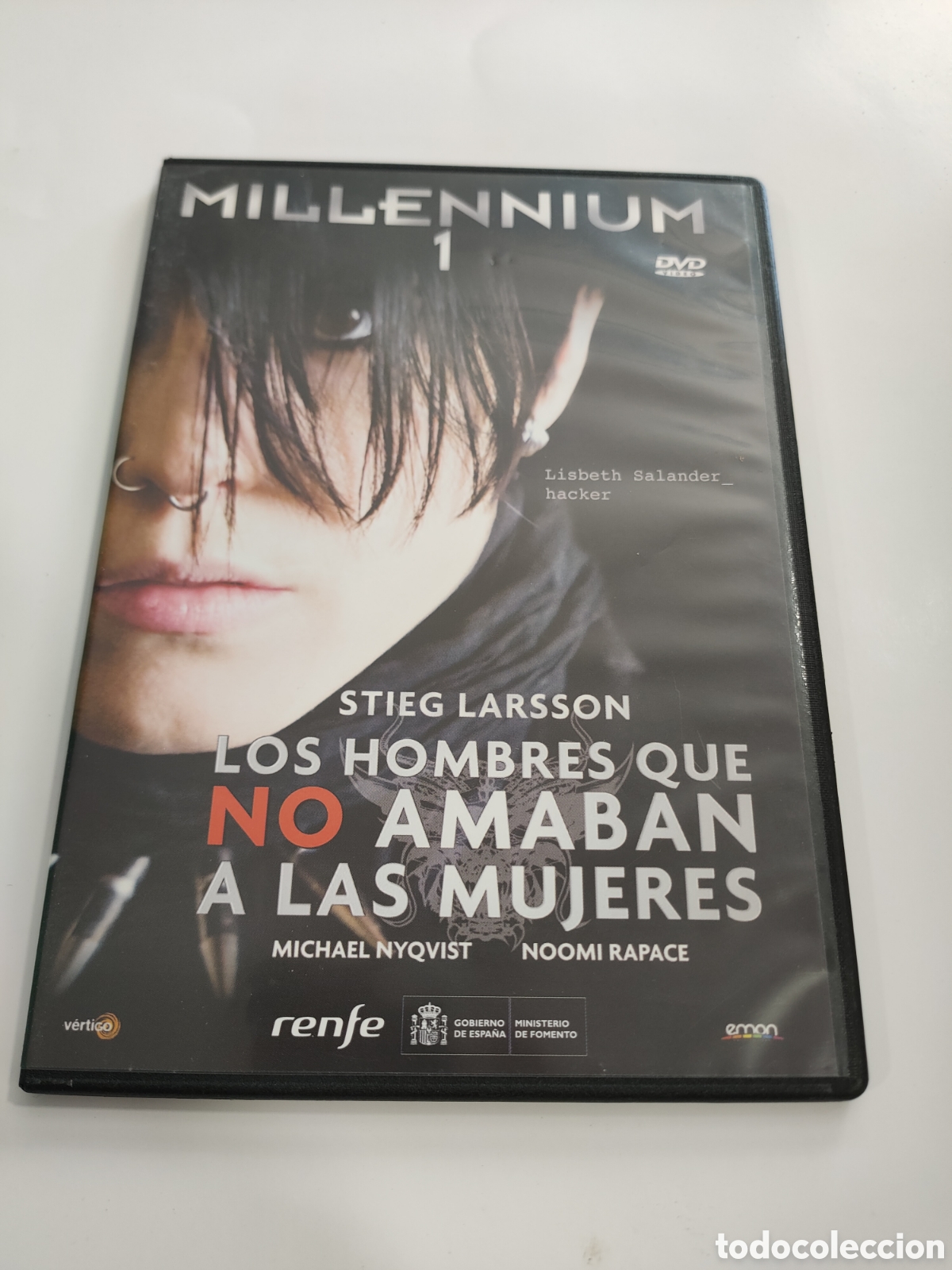 Cinema: DVS29 Millenium 1 DVD TAPA FINA SEGUNDAMANO