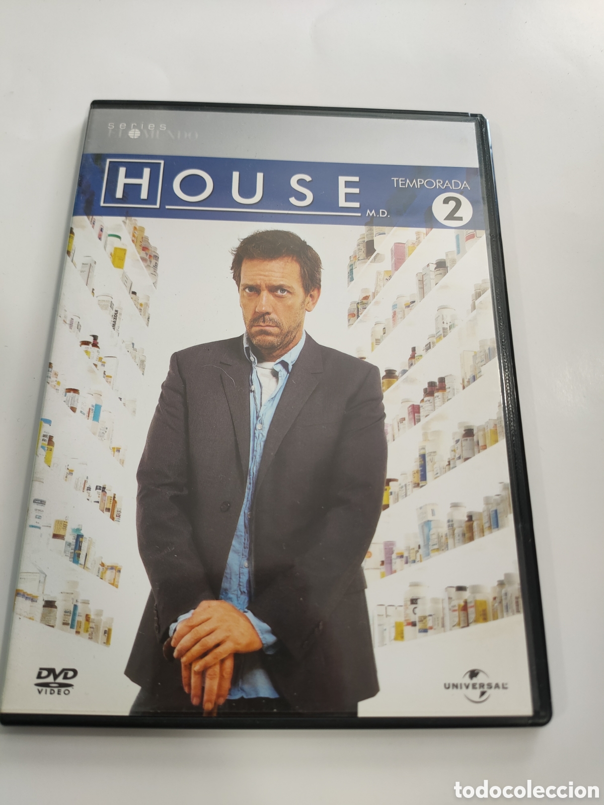 Cine: DVS29 House temp.2 disco 4 DVD TAPA FINA SEGUNDAMANO