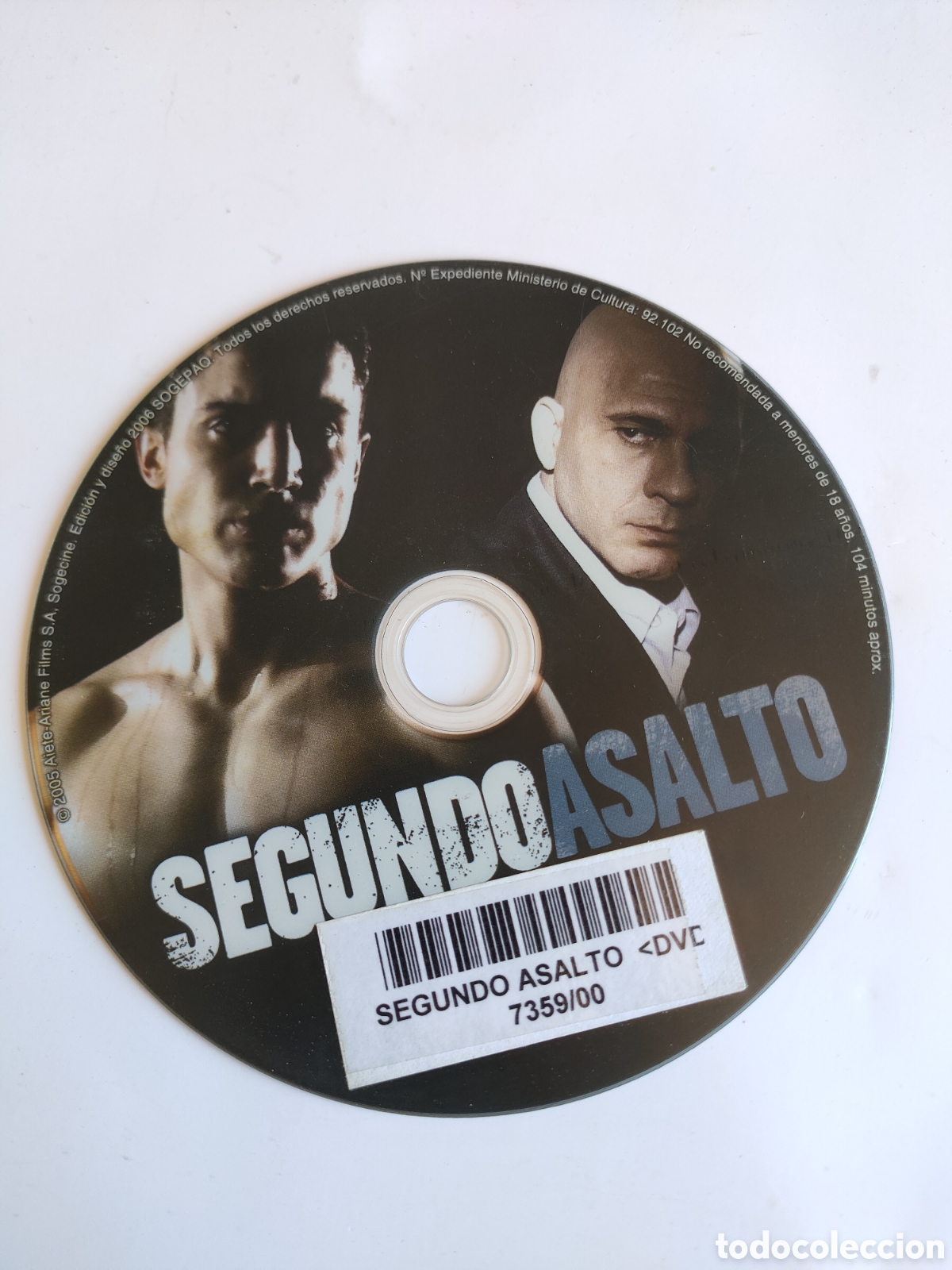 Cinema: SD191 segundo asalto SOLO DISCO DVD