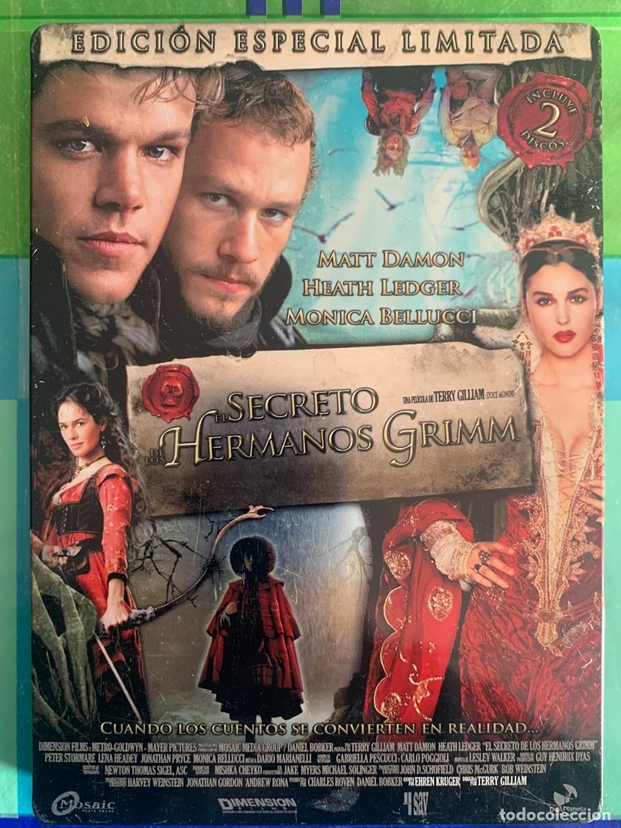 Cine: EL SECRETO DE LOS HERMANOS GRIMM - STEELBOOK EDICION COLECCIONISTA