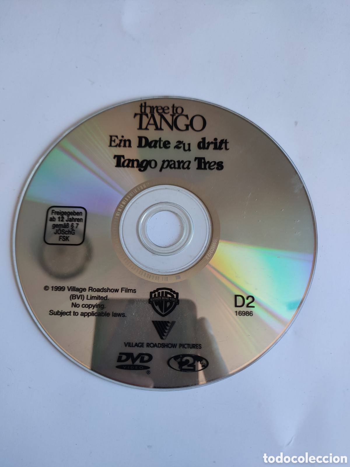 Cinema: SD554 tango para tres SOLO DISCO DVD