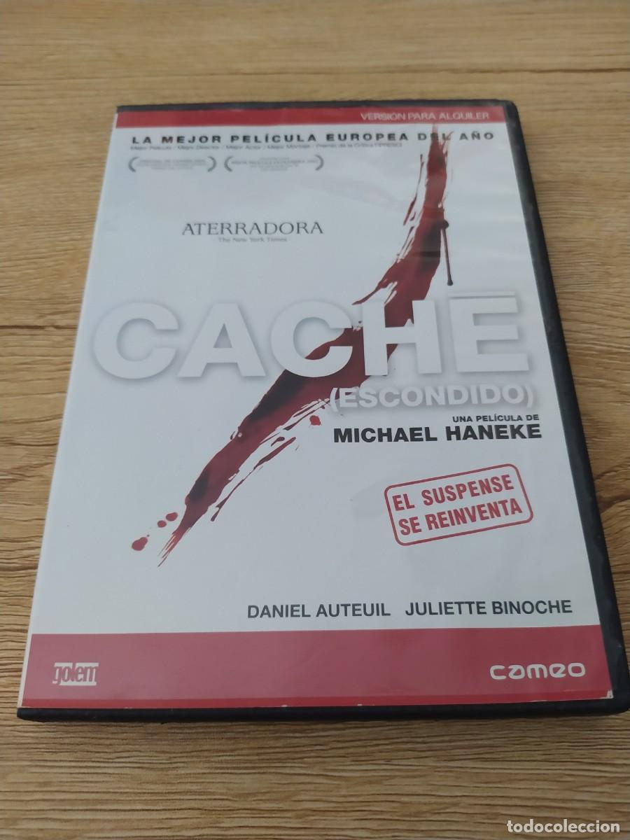 Cinema: DVD Cach&eacute; (Escondido) Michael Haneke. Edici&oacute;n alquiler videoclub