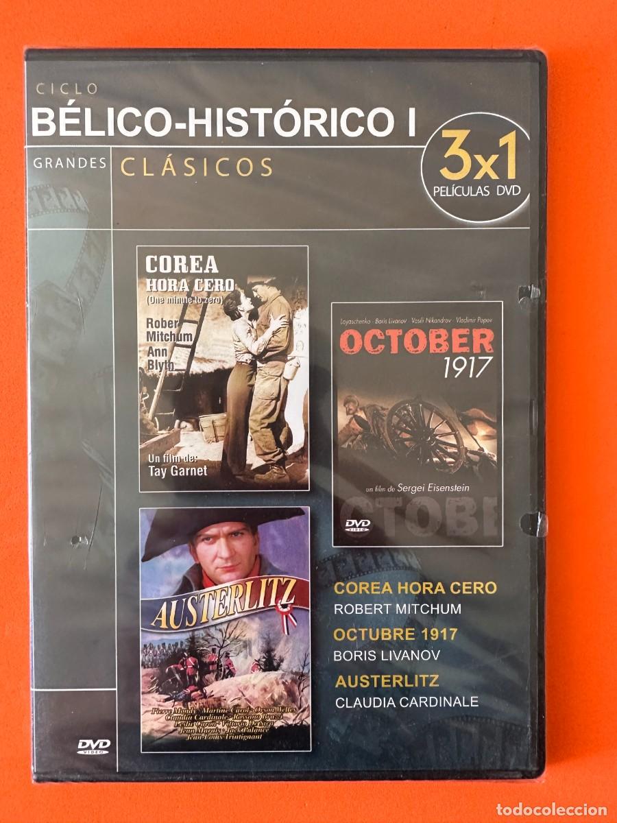 Cine: Corea Hora Cero + Octubre 1917 + Austerlitz (3x1 DVD) *Precintado*