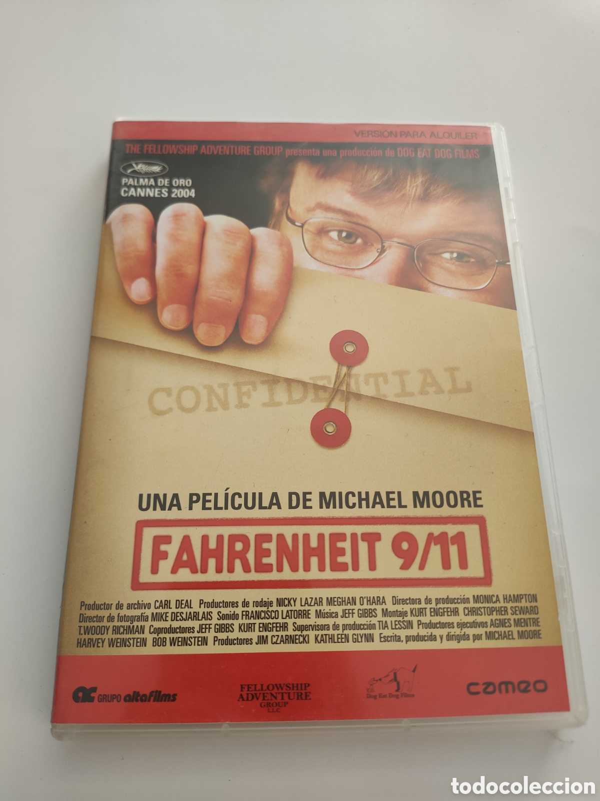 Cinema: V182 Fahrenheit 9/11 DVD PROCEDENTE DE VIDEOCLUB
