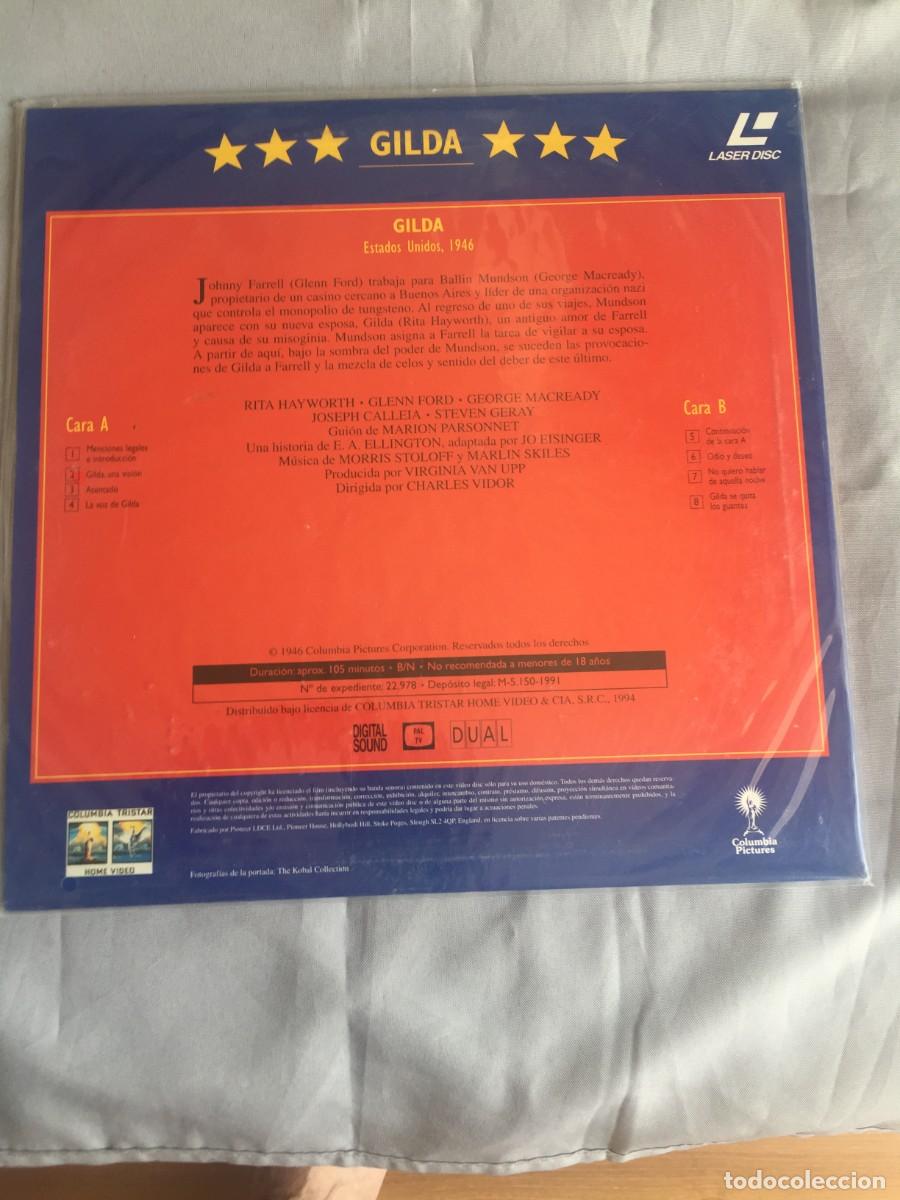 Cine: Gilda laser disc - Foto 2