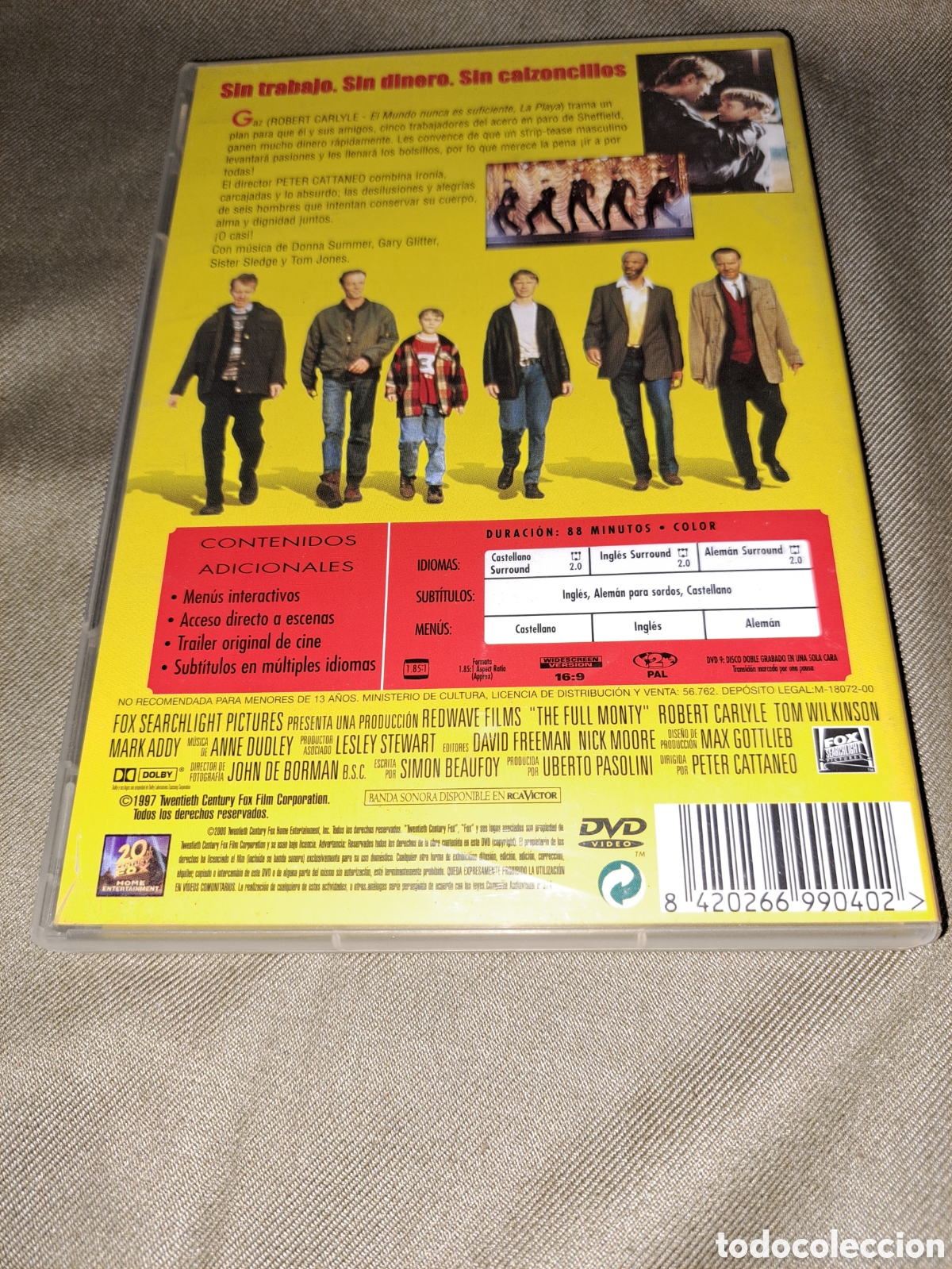 Cine: DVD FULL MONTY - Foto 3
