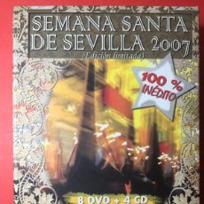 Cine: SEMANA SANTA DE SEVILLA 2007 PACK CON 8 DVD 4 CD 100% INEDITOS EDICION LIMITADA