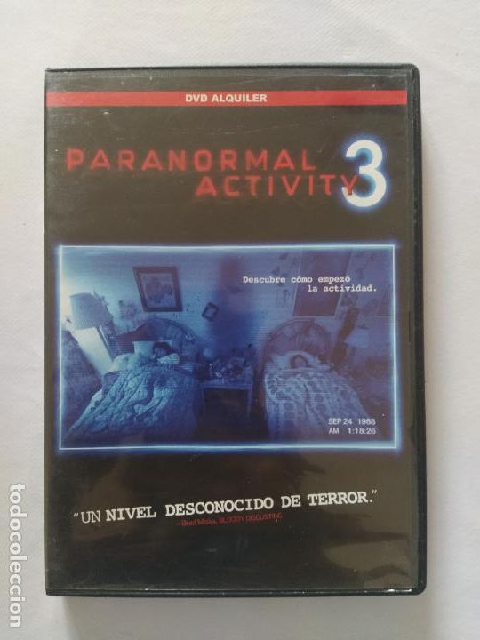 Kino: DVD PARANORMAL ACTIVITY 3 - EDICION DE ALQUILER (188)