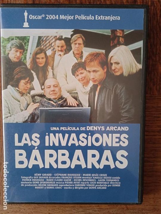 Cine: LAS INVASIONES BARBARAS DE DENYS ARCAND. DVD CINE.