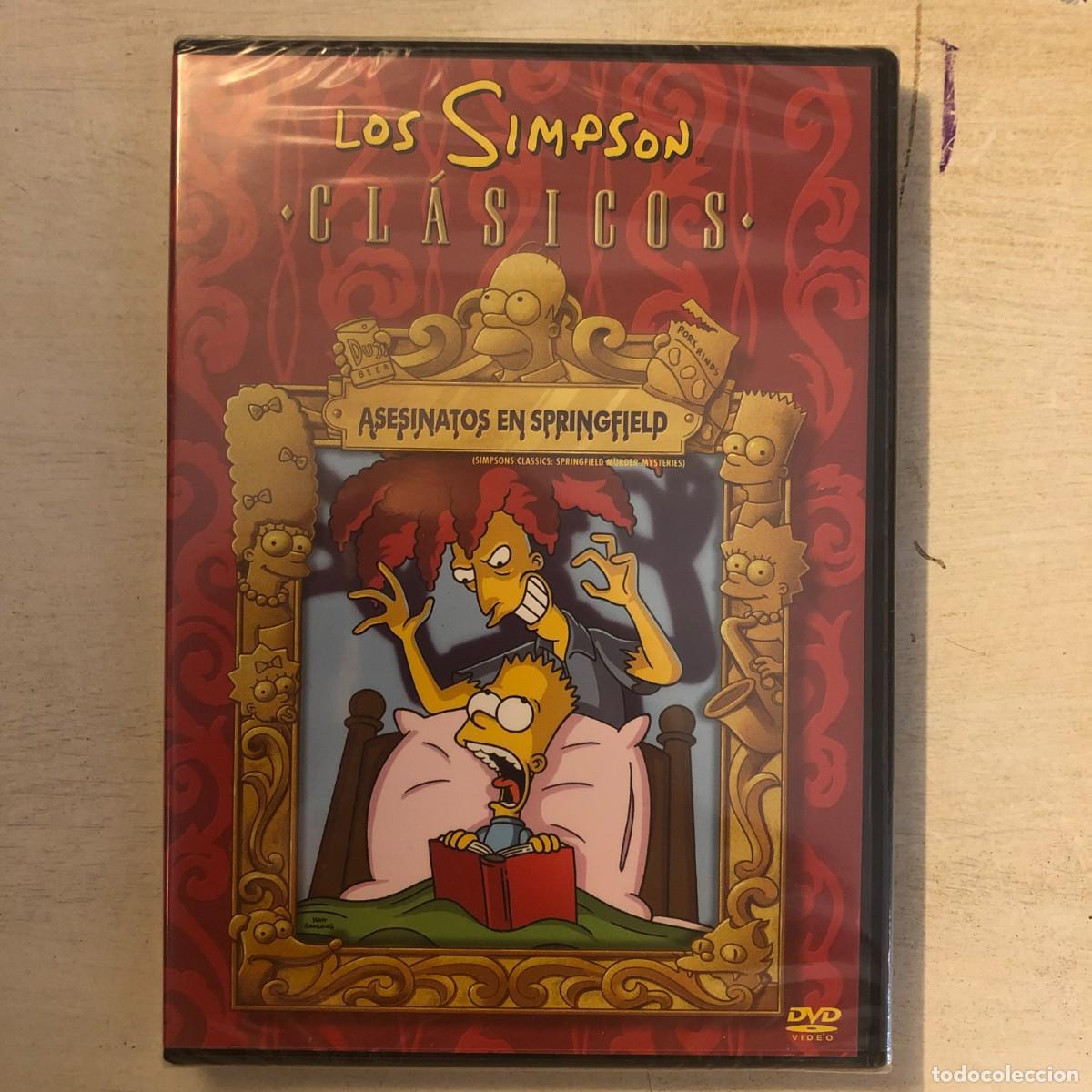 Cinema: Asesinatos en Springfield - Los Simpson Cl&aacute;sicos | DVD Segunda Mano