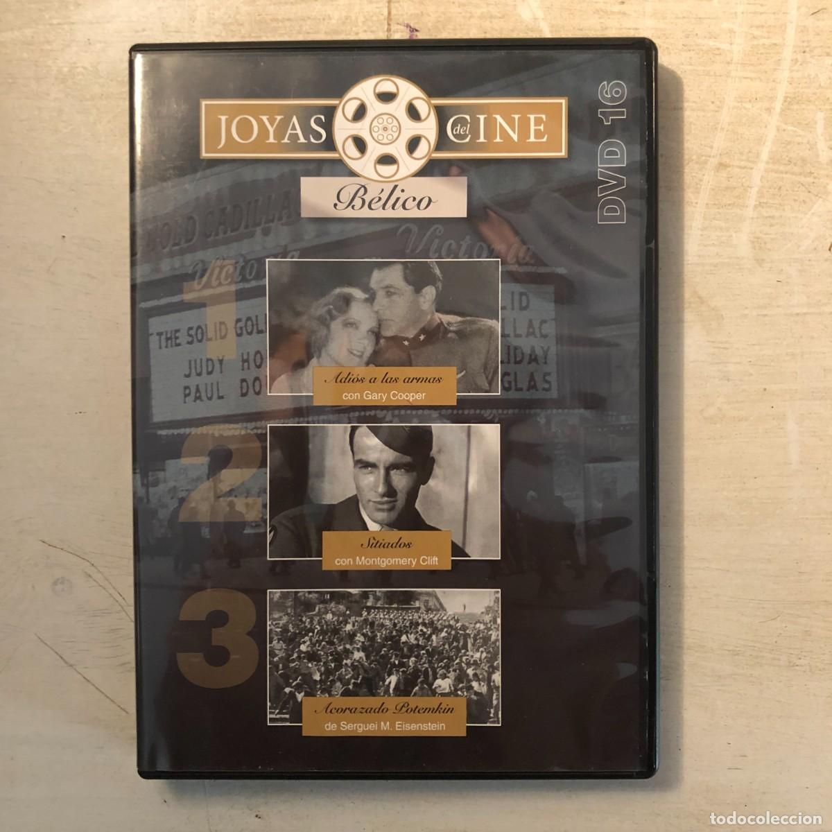 Kino: Joyas del cine b&eacute;lico - Adi&oacute;s a las Armas / Sitiados / Acorazado Potemkin | DVD Segunda Mano