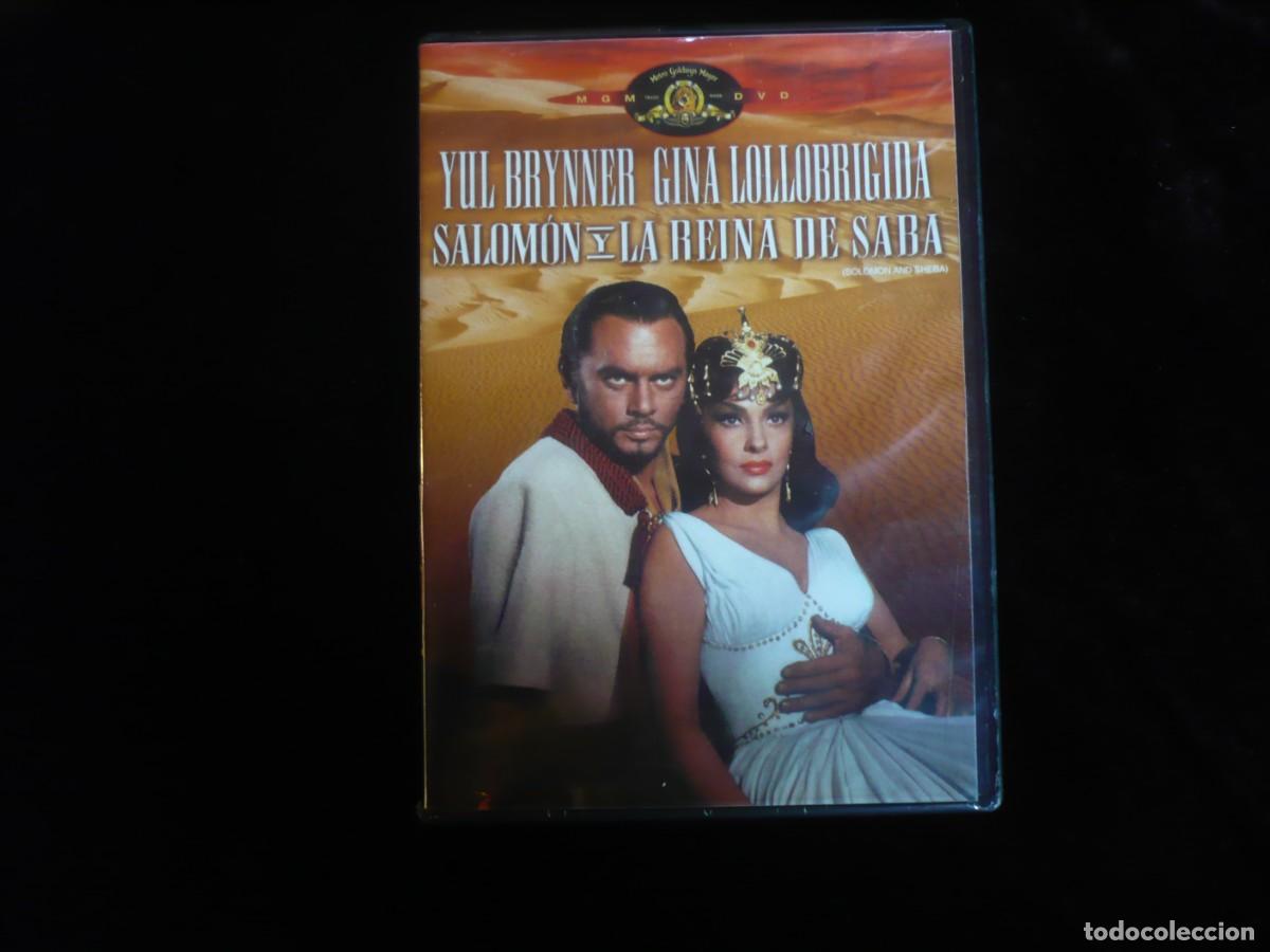 Cine: salomon y la reina de saba - con yull brynner y gina lollobrigida - dvd nuevo precintado