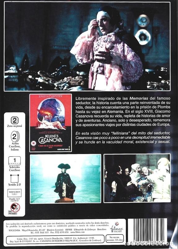Cine: CASANOVA DE FELLINI DONALD SUTHERLAND - Foto 2