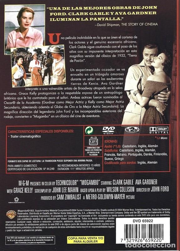 Cine: MOGAMBO CLARK GABLE - Foto 2